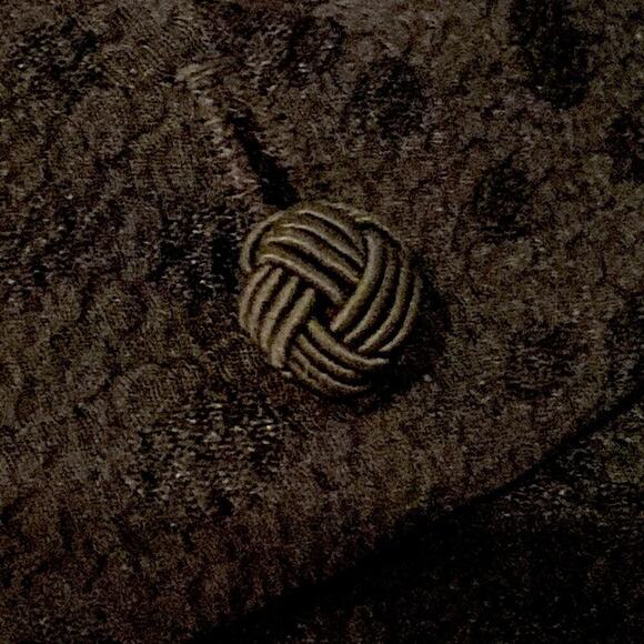 80s vintage REO Originals Black long sleeve Big Shoulder pads MIDI dress Sz 10 - Picture 8 of 8